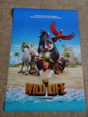 The Wild Life - Movie Poster with Robin Crusoe - Advanced - Stranded